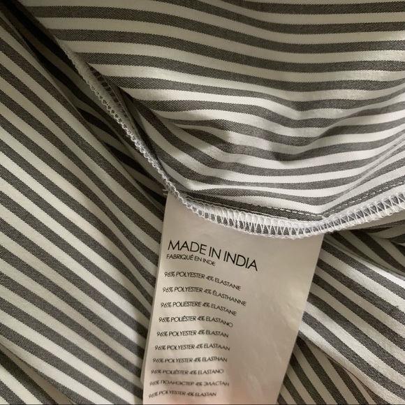 Club Monaco Striped Button Down - Picture 8 of 9